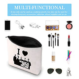 Novelty Inspired Cosmetic Bag I Love New Kid On Black Gift for Women