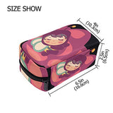 Cosmetic Bag Honey Bee Sleeping Girls Makeup Organizer Box Lazy Toiletry Case