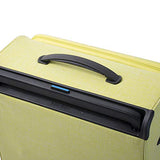 Mia Toro M1127-24In-Lim Italy Kitelite Strato Softside 24 Inch Spinner, Yellow