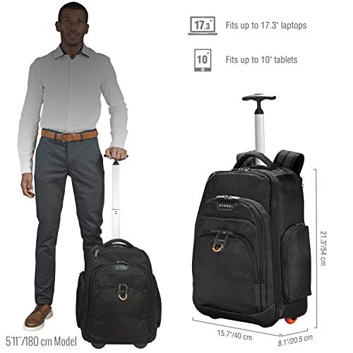 Shop EVERKI Atlas Wheeled Laptop Backpack, 13 – Luggage Factory