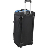 Bellino 30" Rolling Duffel, Black and Blue, One Size