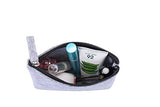 Handy Felt Zippered Cosmetic Makeup Bag Pouch Clutch Organizer