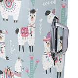 GIOVANIOR Llama Cactus Luggage Cover Suitcase Protector Carry On Covers