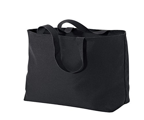 Port & Company Luggage-And-Bags Jumbo Tote Osfa Black