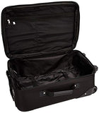 2 Piece Rolling Wheeled Tote Suitcase Carry On Trolley Bag Travel Luggage