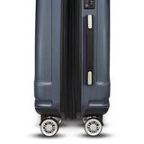Gabbiano Provence 20" Expandable Carry-On Hardside Spinner Luggage (Black)
