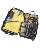 Travelpro Bold 30" Rolling Duffle Bag With Drop Bottom, Blue/Black