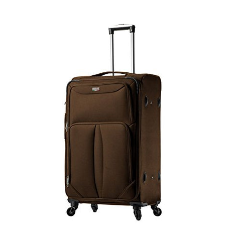 Viaggi V1100-28In-Blk Italy Sione Softside 28 Inch Spinner, Black
