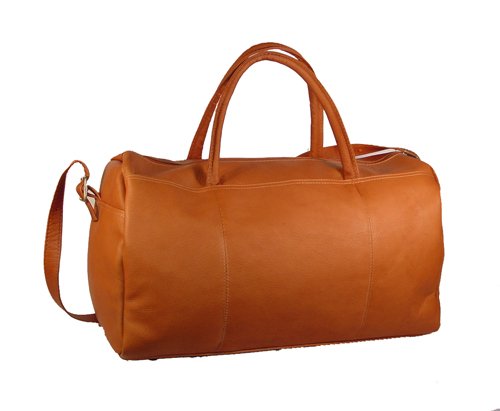 David King & Co. Top Zip Duffel, Tan, One Size