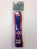 Orb Travel Premium Designer Luggage Strap -Ls301-B-Stars-Stripes-Blue/Red/White