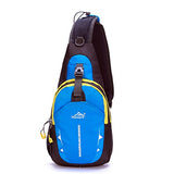Portable Multi-Functional Water Repellent Unisex Outdoor Sports Chest Pack Bum Bag Sling Bag Hiking