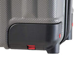 Mia Toro Italy Ruota Hardside Spinner Carry-on, Blue