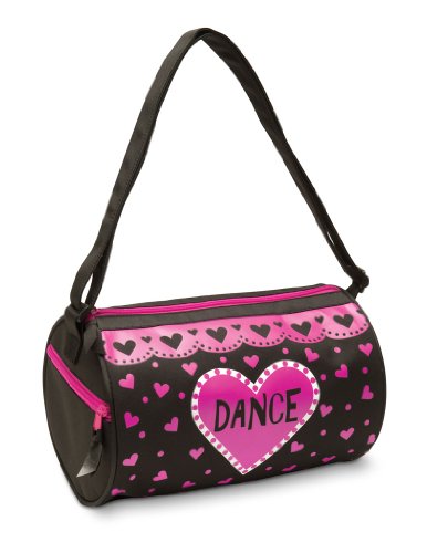 Dansbagz By Danshuz Love Dance Duffel Bag O/S Black