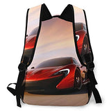 Casual Backpack,MCLAREN P1 Supercar,Business Daypack Schoolbag For Men Women Teen