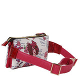 Nicole Lee Fanny Pack, Sunny White, One Size
