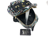 Nightmare Before Christmas 10" Faux Leather All Over Print Backpack - 16018