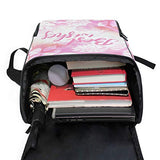 Laptop Backpack Floral Flowers Best Wishes Gym Backpack for Men Large High School Daypack