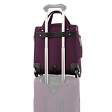 Travelpro Crew Versapack Rolling Underseat Carry-on, perfect Plum