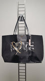 New! Victoria'S Secret 2017 Love Holographic Tote Bag - Black!