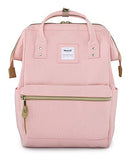 Himawari Laptop Backpack Travel Backpack With USB Charging Port Large Diaper Bag Doctor Bag School Backpack for Women&Men(9001 Pink）