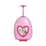 Travelers Club 16" Kids' Carry-On Luggage with DIY Replaceable Photo Feature, Pink Heart Color Option