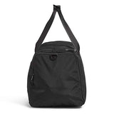 Vera Bradley Women's Recycled Lighten Up Reactive Travel Duffle Bag, Black, One Size