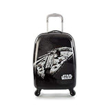 Star Wars Tween 21 Inch Hard Side Carry-on Spinner Luggage for Kids [Black] …