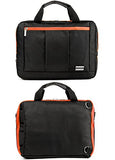 Vangoddy El Prado 3-In-1 Laptop Bag For Apple Macbook Pro 15Inch Orange Trim