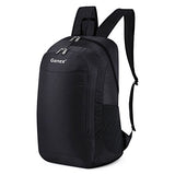Gonex 28L Lightweight Packable Backpack Handy Travel Hiking Daypack(Black)