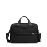 TUMI - Alpha 3 Triple Compartment Brief Briefcase - 15 Inch Computer Bag for Men and Women - Black