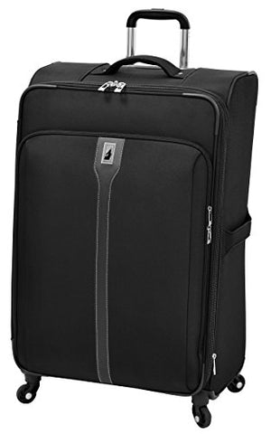London Fog Knightsbridge 29" Expandable Spinner, Black