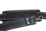 Leather Adjustable Shoulder Strap - Genuine Cowhide Leather; for Messenger, Laptop, Camera,