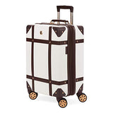 SwissGear 7739 Trunk, Hardside Spinner Luggage, Carry-On - White