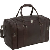 Piel Leather Classic Weekend Carry-On, Chocolate, One Size