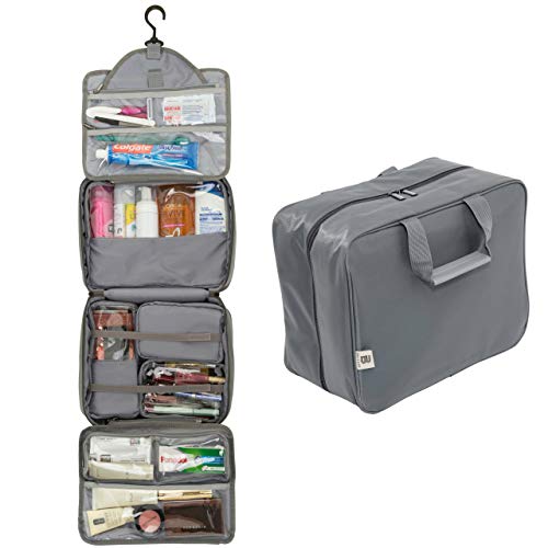 Large Capacity Cosmetic Bag, Waterproof Makeup Pouch, Toiletry Storage Bag  & Travel Accessories