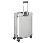 Zero Halliburton Geo Aluminum 3.0 26" 4 Wheel Spinner Travel Case Zrg2526 (Silver)