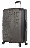Nicole Miller New York Wild Side Collection Hardside 28" Luggage Spinner (28in, Wild Side Charcoal)