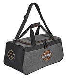 Harley-Davidson Bar & Shield Logo Duffel Bag w/Adjustable Strap - Heather Gray