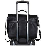 Kenneth Cole Reaction Modern Dilemma Pebbled Faux Leather Laptop & Tablet Business Case Travel Bag, 15” Laptop Portfolio