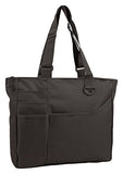 Liberty Bags Recycled Super Feature Tote (Black) (One)