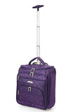 Aerolite 16" Carry On Under Seat Wheeled Trolley Luggage Bag For American Airlines, Delta,