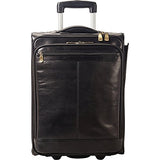 Mancini Leather Goods Signature Overnight 15.6" Laptop/Tablet Wheeled Briefcase