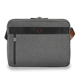 Briggs & Riley Kinzie Street Micro Messenger Laptop Bag, Grey, One Size