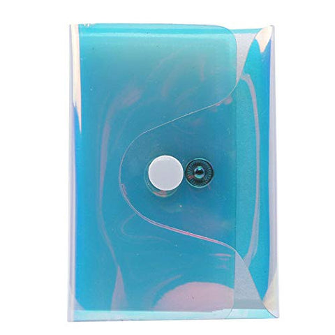 Multi-card Card Package Magic Color Laser Creative Bus PVC ID Card Wallet Purse (Model - 20 Card)