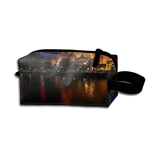 Las Vegas Fountain Bellagio Waterproof Nylon Organizer for Travel Accessories