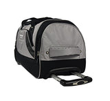 TPRC 21" "Adventure" Rolling Duffel Constructed with Honeycomb Designed RIP-STOP Material Includes Dual Side Pockets and Front Accessory Pocket, Gray Color Option