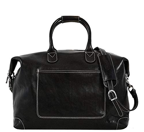 Floto Chiara Travel Bag in Full Grain Calfskin Leather