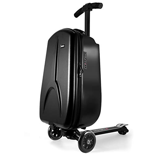 New Mini rideable electric Black pink Silver scooter tech suitcase (luggage)  in 2023 - Airwheel SE3S