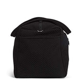 Vera Bradley Women's Microfiber Large Travel Duffle Bag, Black, One Size