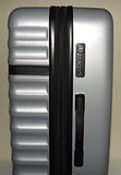 Bugatti Corium 30" Polycarbonate Lightweight 4 Wheel Spinner Luggage Silver